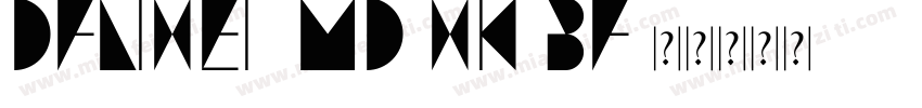 dflihei md-hk-bf字体转换